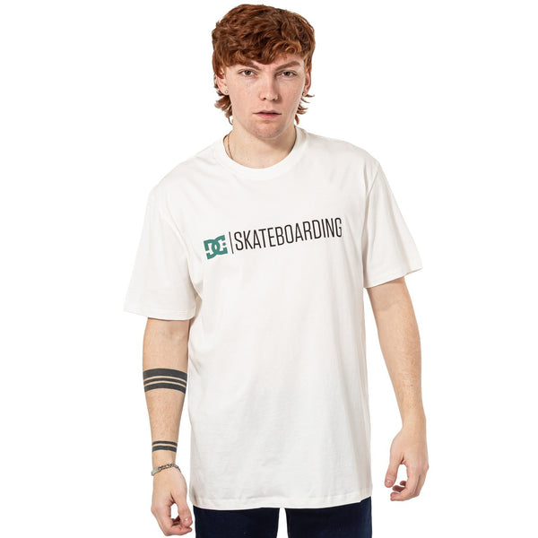 Remera Dc Hombre  MC Minimal Blanco