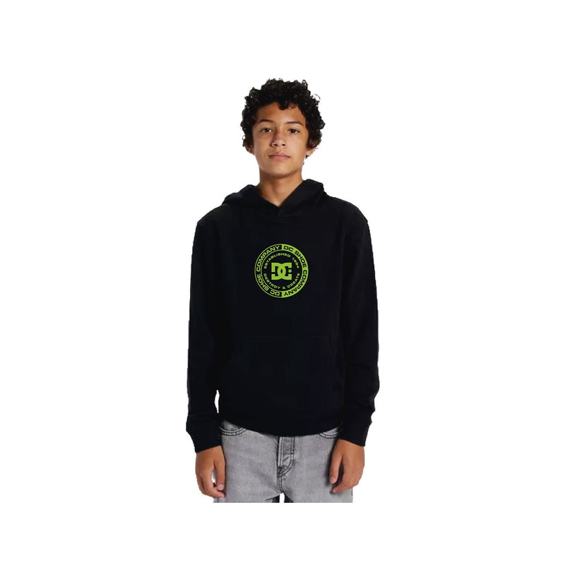 Buzo Dc Canguro Corpo Negro Boys Kids