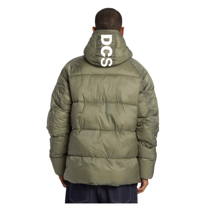 Campera Dc Hombre Cantera Puffer (Verde)
