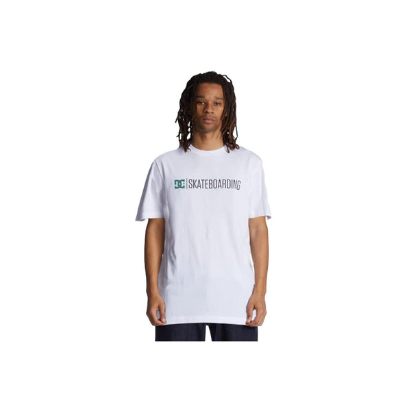 Remera Dc Hombre  MC Minimal Blanco