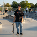 Remera Dc Minimal Negro