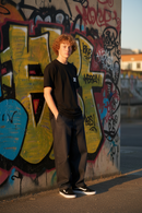 Remera Dc Star Pocket Negro
