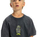 Remera Dc Kids Laugh Stack Gris