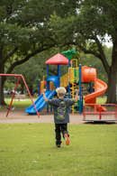 Remera Dc Kids Laugh Stack Gris