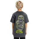 Remera Dc Kids Laugh Stack Gris