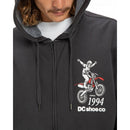 Campera Dc Corpo Raglan Negro