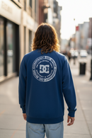 Buzo Dc Corpo Raglan Azul