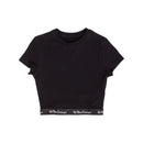 Remera Dc Star Crop Negro