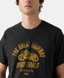 Remera Levis H Relaxed Fit Moto Speed Tri Negro (2052)