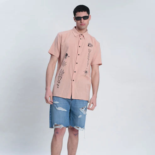 Camisa Vulk Symbol Shirt Peach