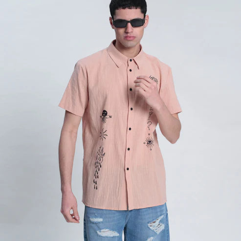 Camisa Vulk Symbol Shirt Peach