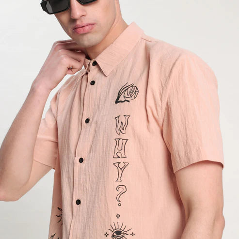 Camisa Vulk Symbol Shirt Peach