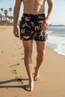 Short De Baño Volcom  Negro