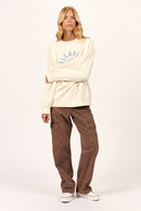 Buzo Billabong Feeling Over Crew Crudo
