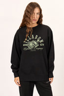 Buzo Billabong Feeling Over Crew Negro
