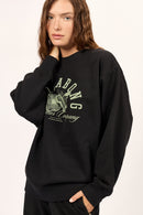 Buzo Billabong Feeling Over Crew Negro