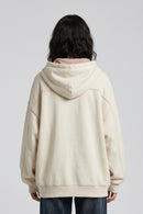 Campera Billabong Hibiscus Zip Hood Crudo
