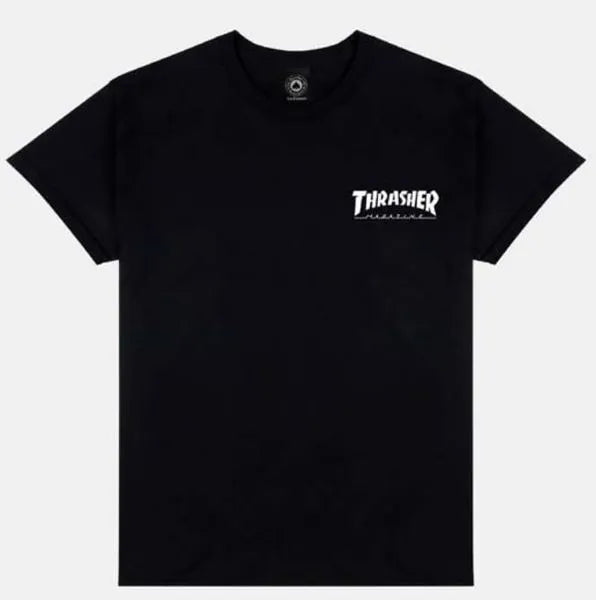 Remera Thrasher  T-Shirt Little Negro