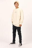 Buzo Billabong Arch Over Crew Crudo