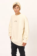 Buzo Billabong Arch Over Crew Crudo