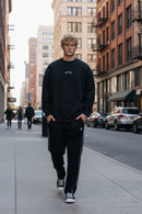 Buzo Billabong Arch Over Crew Negro