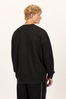 Buzo Billabong Arch Over Crew Negro