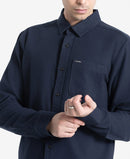 Camisa Manga Larga Volcom Caden Solid Azul