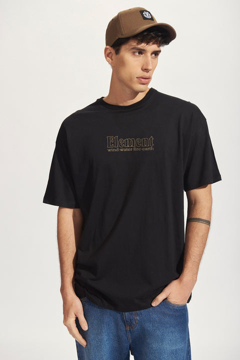 Remera Hombre Dial Og Tee Negro (B)