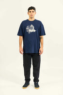 Remera Element Hombre Wexford Over Tee Azul