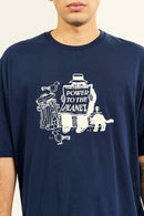 Remera Element Hombre Wexford Over Tee Azul
