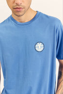 Remera Element Hombre Seal Back Tee Azul