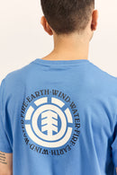 Remera Element Hombre Seal Back Tee Azul