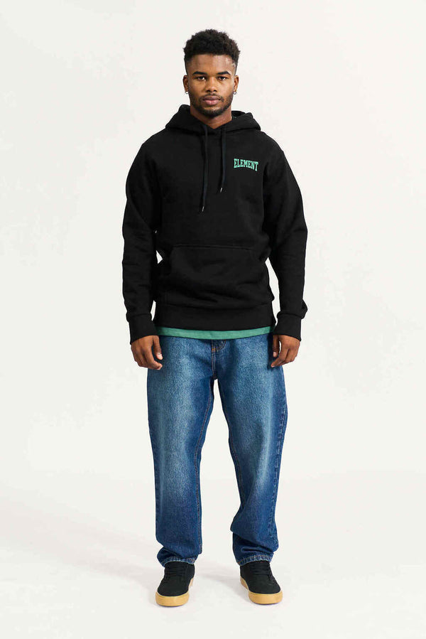 Buzo Element Endure Hood Negro (J)