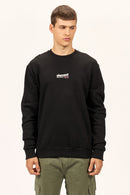 Buzo Element Logo Crew Negro