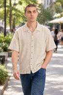 Camisa Volcom Boxy Linen
