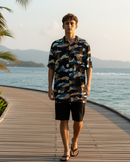 Camisa Quiksilver Slow Daze Negro