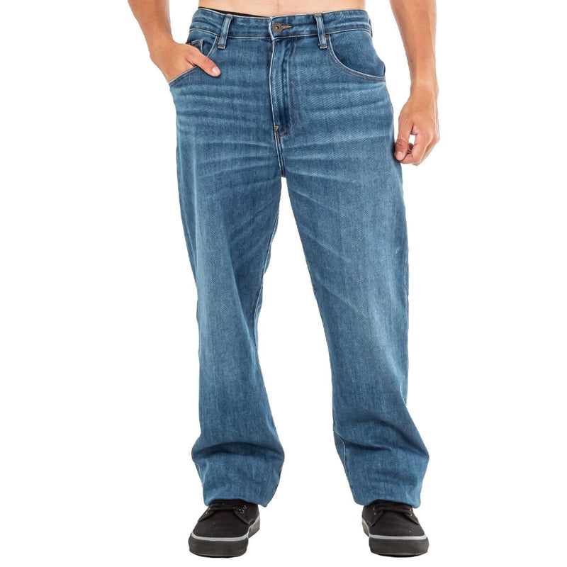 Jean Quicksilver Baggy Washed azul (Qk)