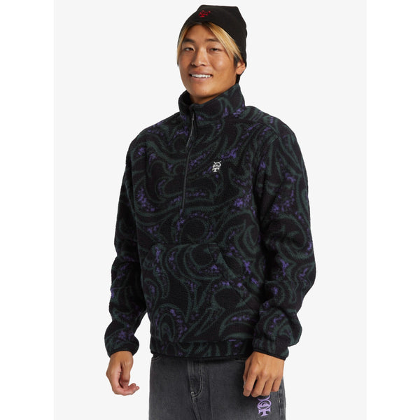 Buzo Quiksilver Hombre Canguro Mercury Sherpa