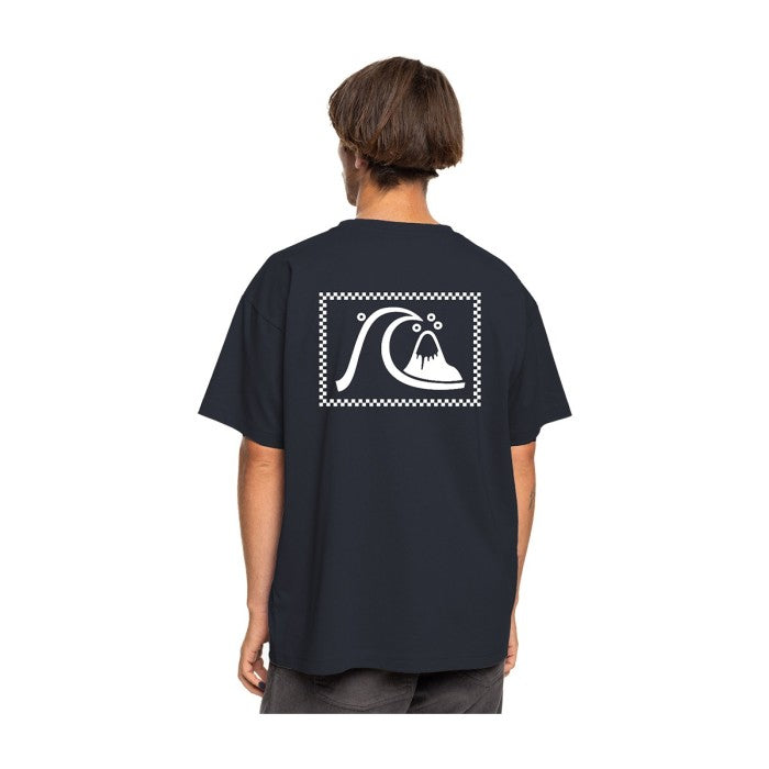 Remera Quiksilver Hombre Negro