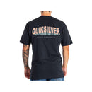 Remera Quiksilver Hombre MC Bloqued Vig Negro