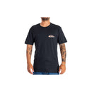 Remera Quiksilver Hombre MC Bloqued Vig Negro