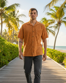 Camisa Quiksilver Panashirt Mostaza