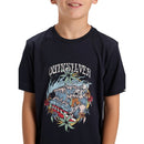 Remera Quiksilver Kids Waves Azul