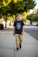 Remera Quiksilver Kids Waves Azul