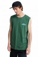 Musculosa Quiksilver Quikglobe Muscle Verde