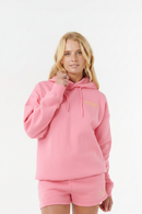 Buzo Rip Curl Hood Over Puff Rosa