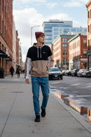 Buzo Billabong Panel Over Hood