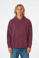 Buzo Rip Curl Hood Loose Print Violeta