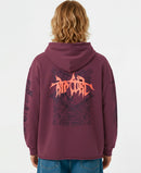 Buzo Rip Curl Hood Loose Print Violeta