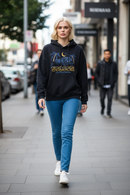 Buzo Volcom Art Up Negro